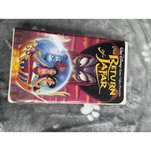 The Return of Jafar - VHS, 1994 - VHS Disney Movie With Clamshell